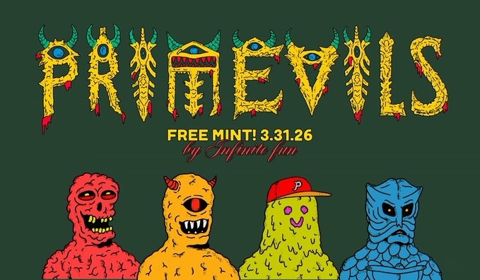 PrimeVils — Free Mint 3.31.26 by Infinite Fun