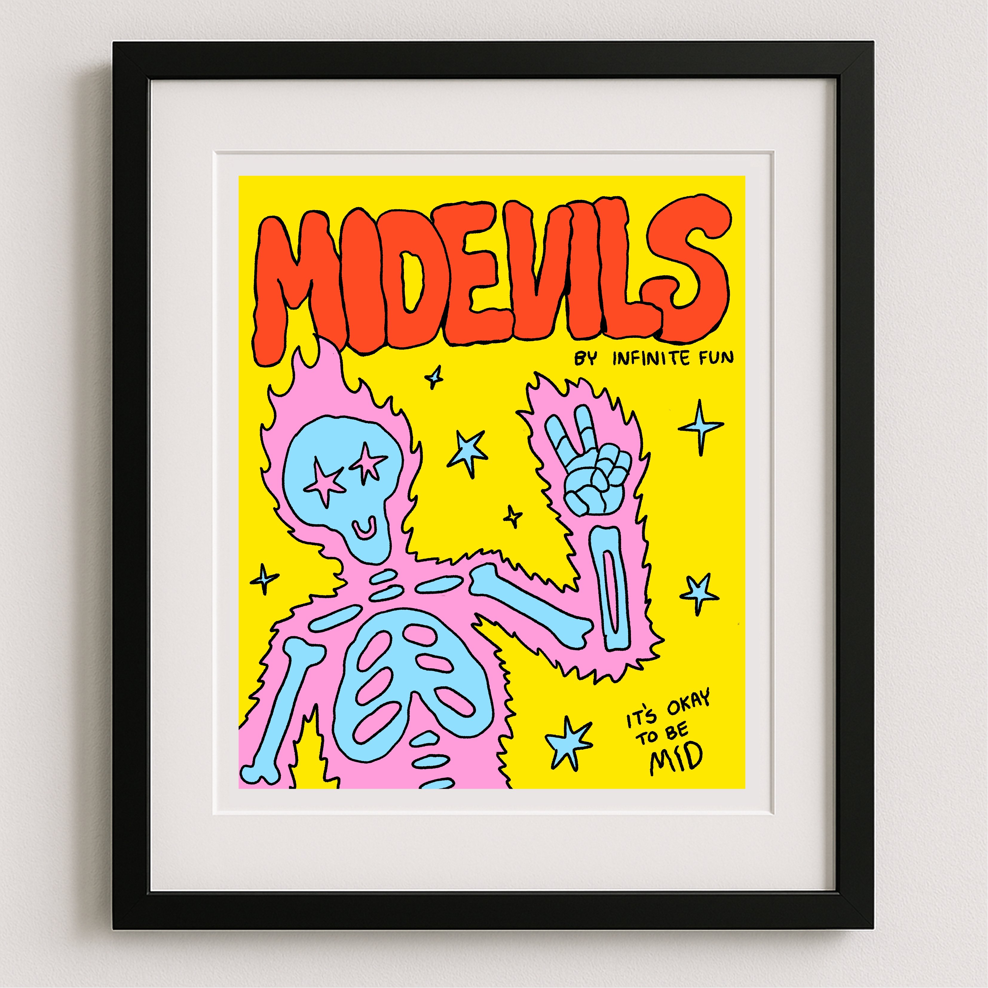 MidEvils Print by Infinite Fun