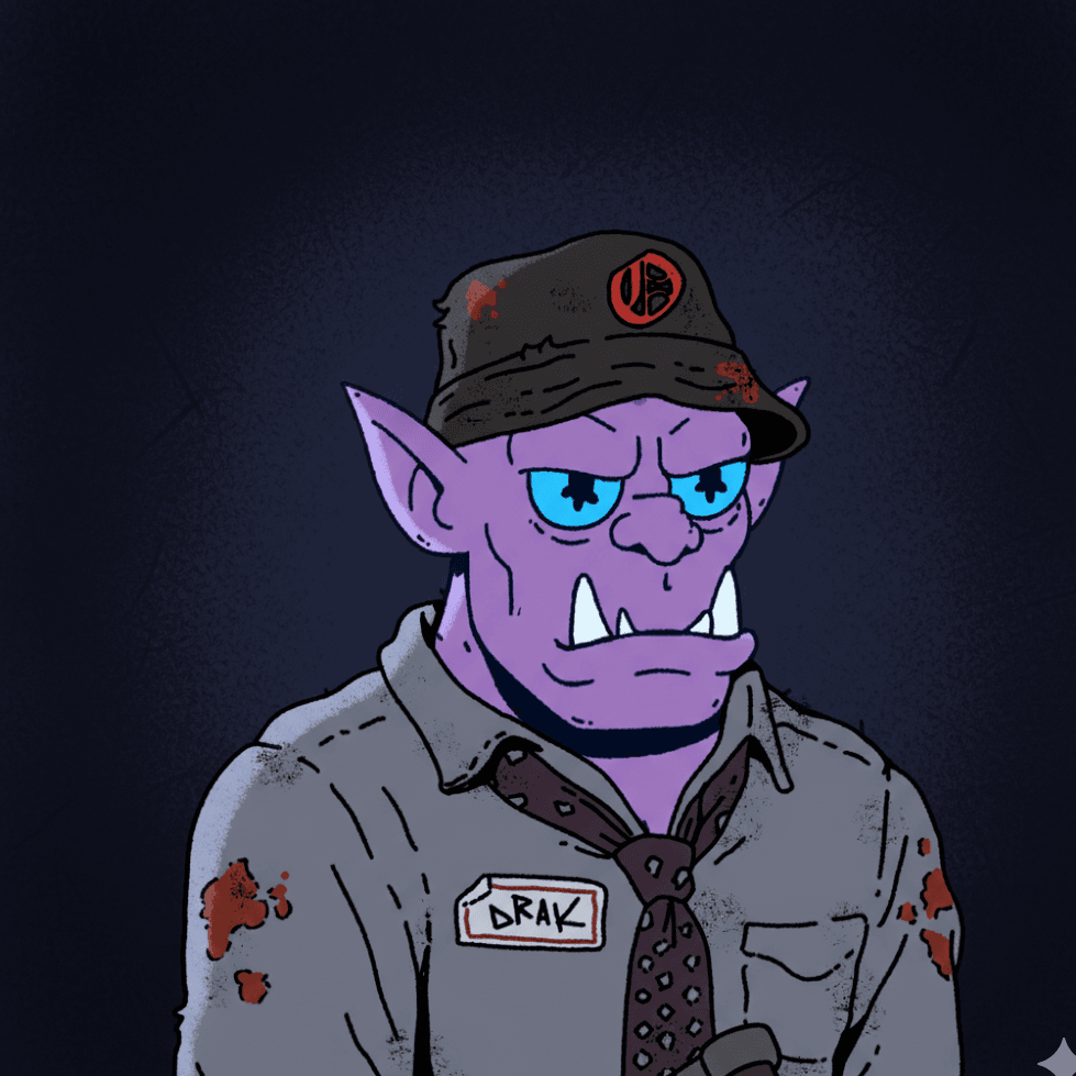 Drak, the Orc Advisor